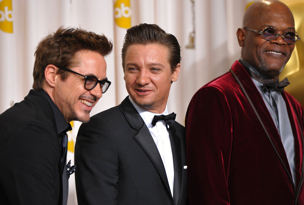 2013 : Robert Downey Jr., Jeremy Renner, Samuel L. Jackson